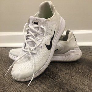 Nike Free RN 2018 White Size 12.5